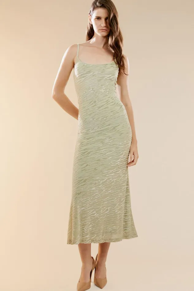 Women Bardot Day To Night Dresses Nadira Burnout Maxi Dress In Soft Sage Soft Sage Women Bardot Day To Night Dresses Nadira Burnout Maxi Dress In Soft Sage Soft Sage