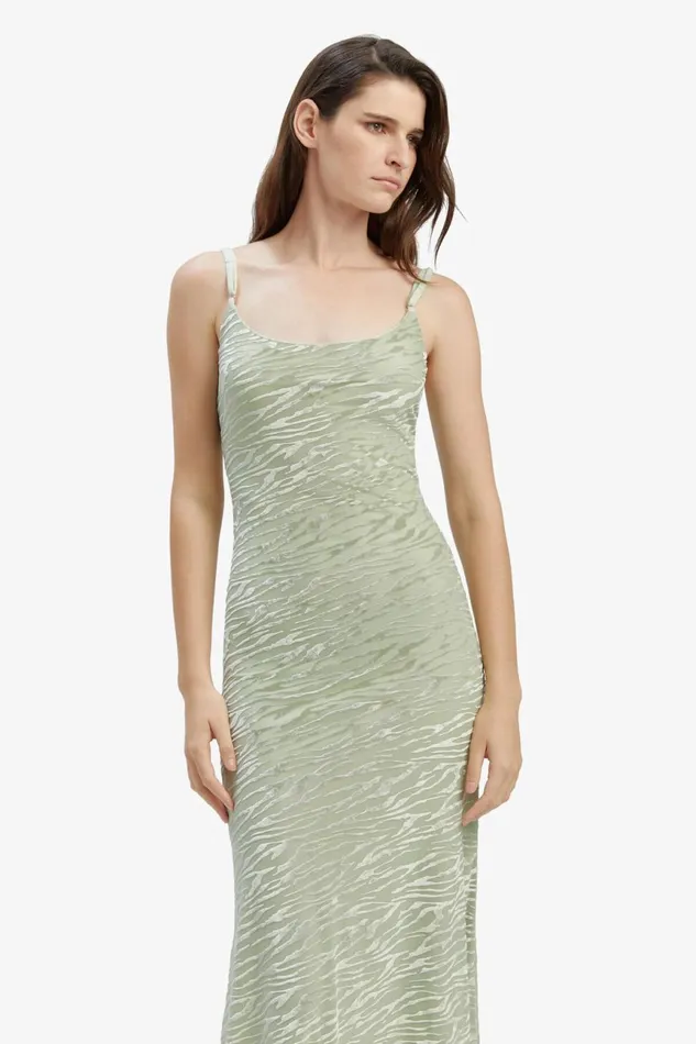 Women Bardot Day To Night Dresses Nadira Burnout Maxi Dress In Soft Sage Soft Sage Women Bardot Day To Night Dresses Nadira Burnout Maxi Dress In Soft Sage Soft Sage
