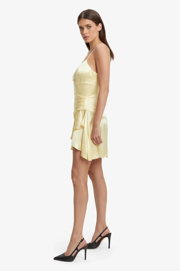 Women Bardot Day To Night Dresses Sorella Mini Dress In Canary Yellow Canary Yellow Women Bardot Day To Night Dresses Sorella Mini Dress In Canary Yellow Canary Yellow