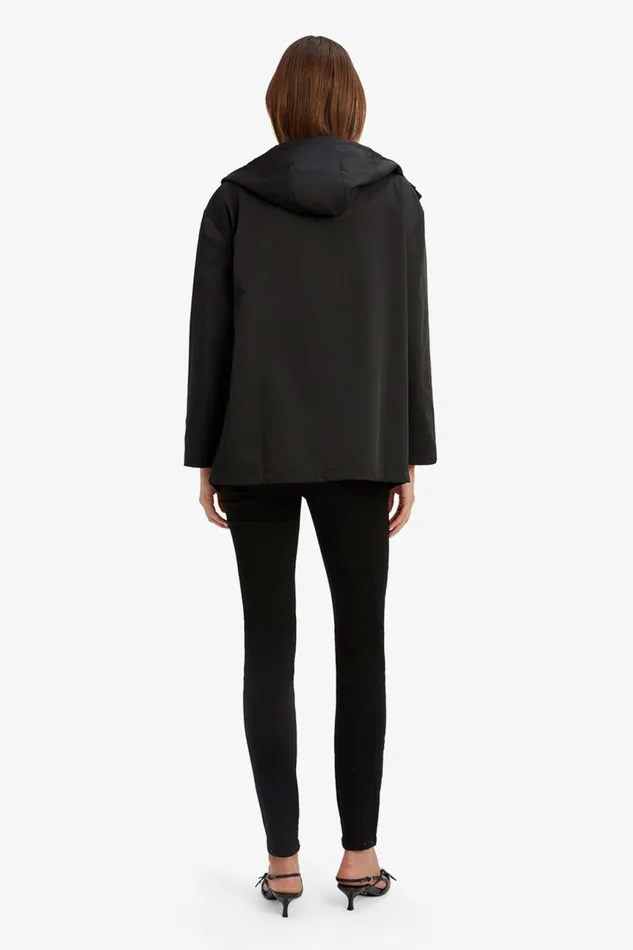 Women Bardot Jackets Astora Hooded Jacket In Black Black