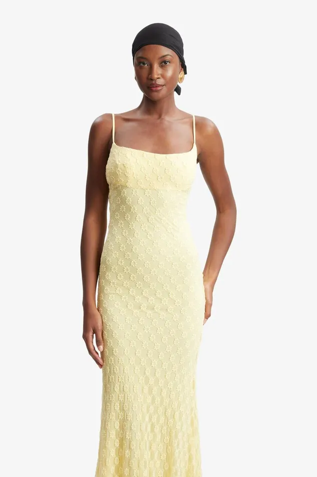 Women Bardot Occasion Dresses Adoni Mesh Midi Dress In Canary Yellow Canary Yellow Women Bardot Occasion Dresses Adoni Mesh Midi Dress In Canary Yellow Canary Yellow