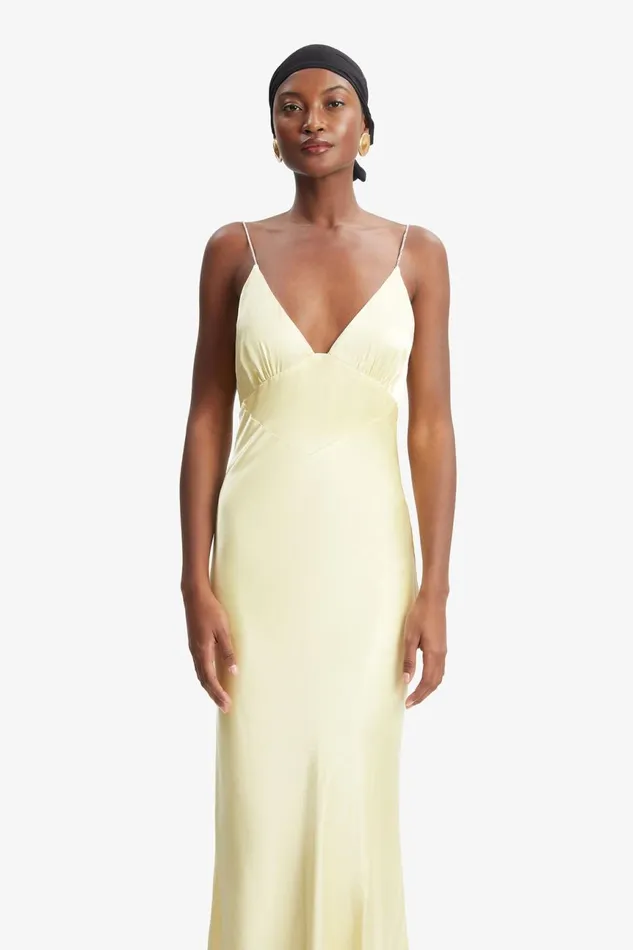 Women Bardot Occasion Dresses Capri Diamonte Slip Dress In Canary Yellow Canary Yellow Women Bardot Occasion Dresses Capri Diamonte Slip Dress In Canary Yellow Canary Yellow