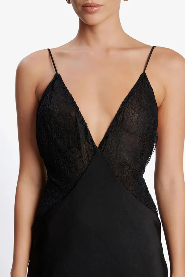 Women Bardot Occasion Dresses Vivianna Maxi Dress In Black Black Women Bardot Occasion Dresses Vivianna Maxi Dress In Black Black
