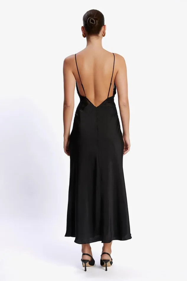 Women Bardot Occasion Dresses Vivianna Maxi Dress In Black Black Women Bardot Occasion Dresses Vivianna Maxi Dress In Black Black