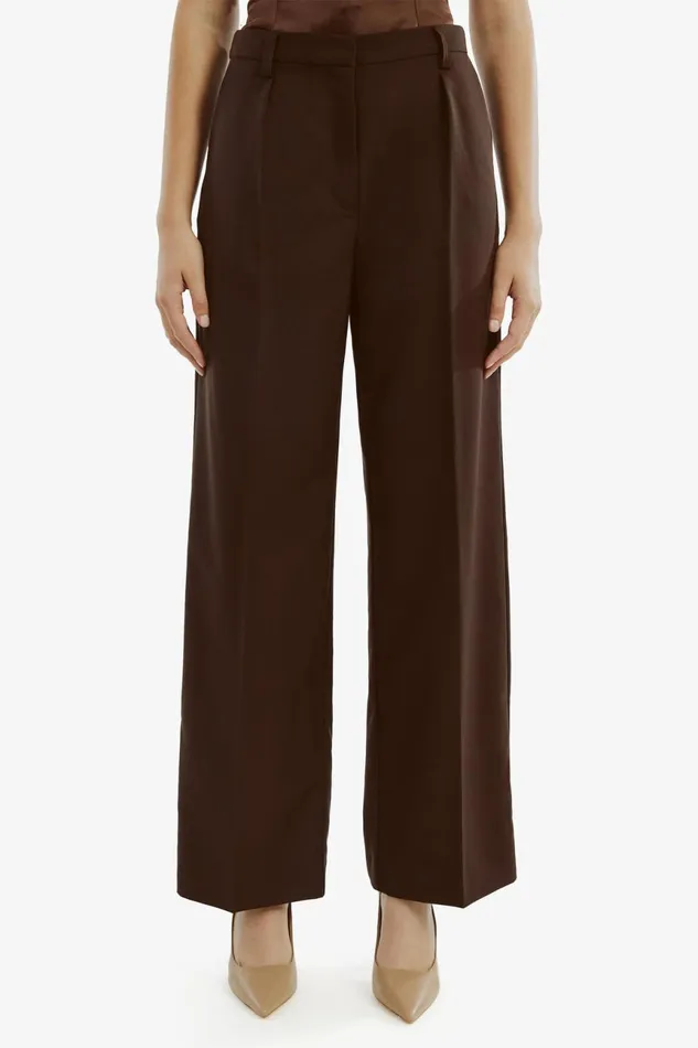 Women Bardot Pants Callista Pant In Dark Chocolate Dark Chocolate Women Bardot Pants Callista Pant In Dark Chocolate Dark Chocolate