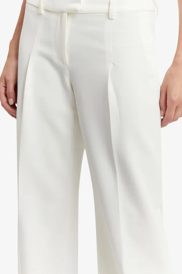 Women Bardot Pants Cassian Tailored Pant In Ivory Ivory Women Bardot Pants Cassian Tailored Pant In Ivory Ivory