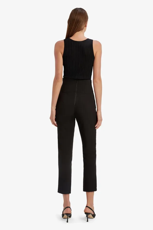 Women Bardot Pants Corset Pant In Black Black Women Bardot Pants Corset Pant In Black Black