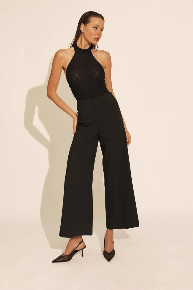 Women Bardot Pants Marla High Rise Pant In Black Black