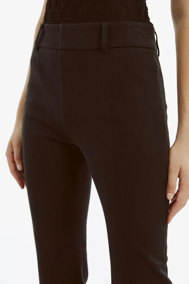 Women Bardot Pants Nella Bootleg Pant In Black Black Women Bardot Pants Nella Bootleg Pant In Black Black