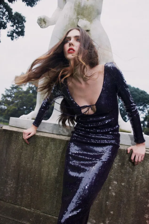 Women Bardot Party Dresses Verona Sequin Maxi Dress In Purple Purple Women Bardot Party Dresses Verona Sequin Maxi Dress In Purple Purple