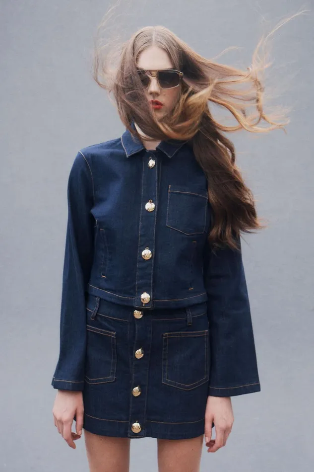 Women Bardot Shirts and Blouses Lorenzo Denim Shirt In Dark Dark Women Bardot Shirts and Blouses Lorenzo Denim Shirt In Dark Dark