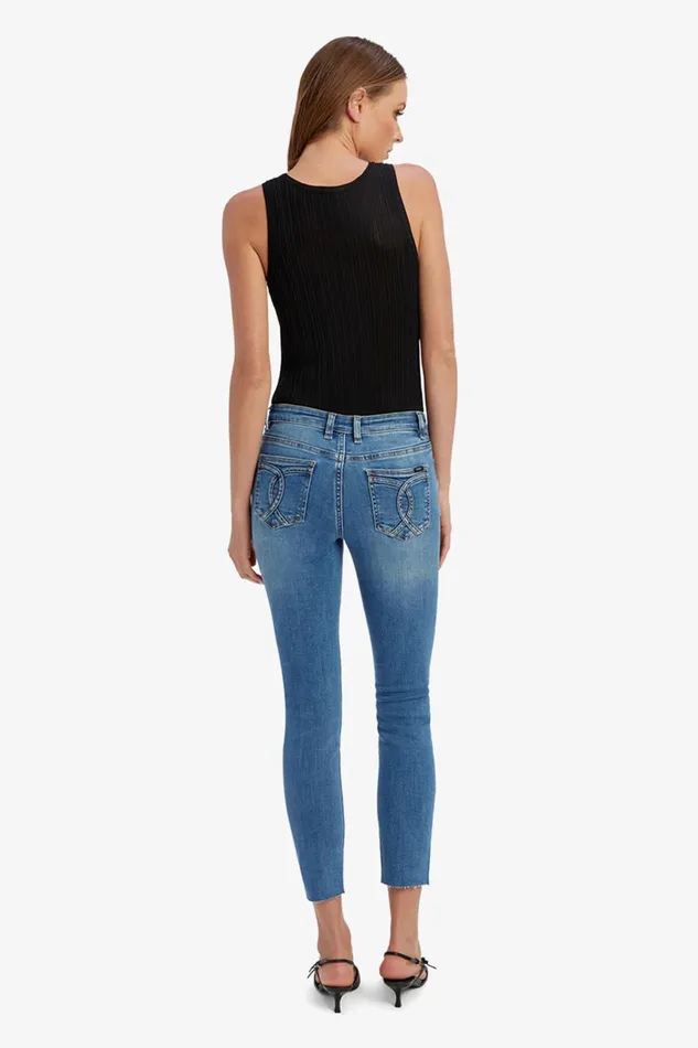 Women Bardot Skinny Jean Kate Trashed Hipster Jeans In Dark Vintage Dark Vintage Women Bardot Skinny Jean Kate Trashed Hipster Jeans In Dark Vintage Dark Vintage
