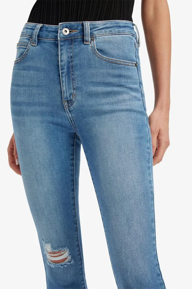 Women Bardot Skinny Jean Khloe Hi Crop Jeans In Dark Denim Dark Denim Women Bardot Skinny Jean Khloe Hi Crop Jeans In Dark Denim Dark Denim