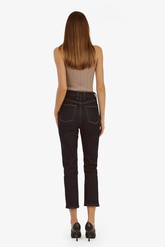 Women Bardot Straight Jean Heidi Straight Leg Jeans In Dark Dark Women Bardot Straight Jean Heidi Straight Leg Jeans In Dark Dark