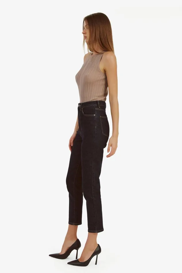 Women Bardot Straight Jean Heidi Straight Leg Jeans In Dark Dark Women Bardot Straight Jean Heidi Straight Leg Jeans In Dark Dark