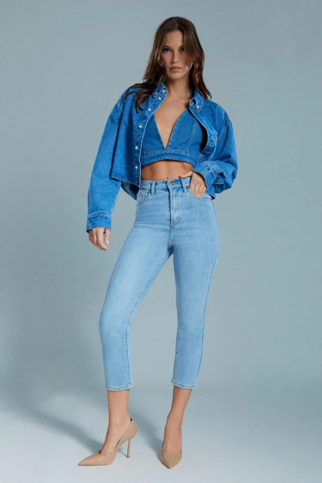 Women Bardot Straight Jean Heidi Straight Leg Jeans In Vintage Vintage