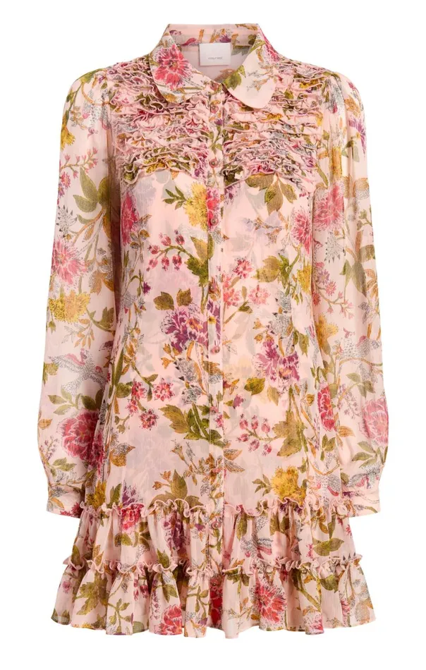 Women Barnes Dress Softpinkmulti Cinq Sept Mini