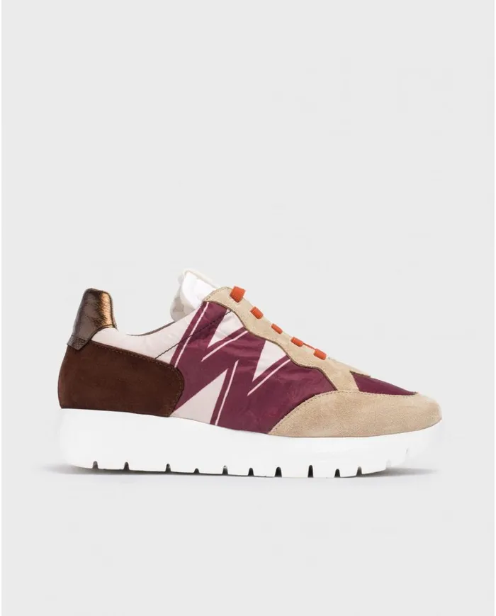 Women Beige ODISEI Sneaker Wonders Flat Shoes