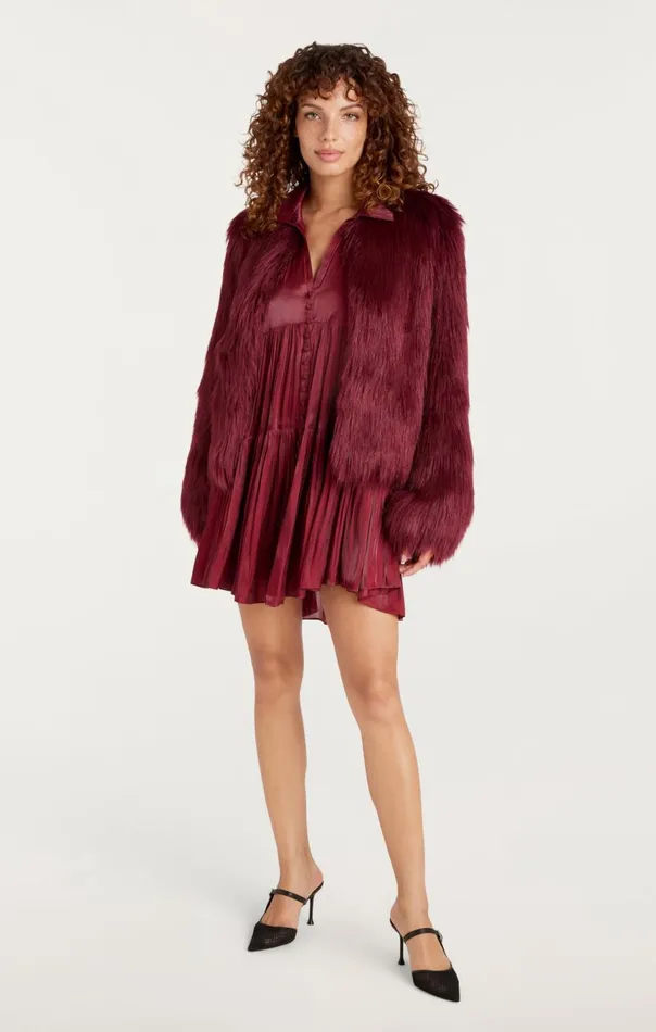 Women Benson Coat Rhubarb Cinq Sept Outerwear