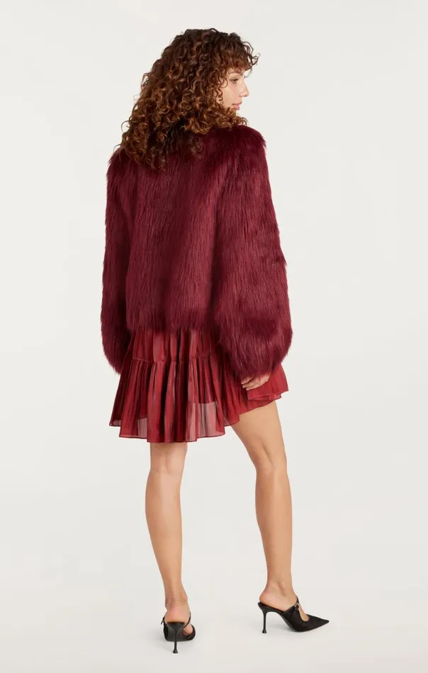 Women Benson Coat Rhubarb Cinq Sept Outerwear