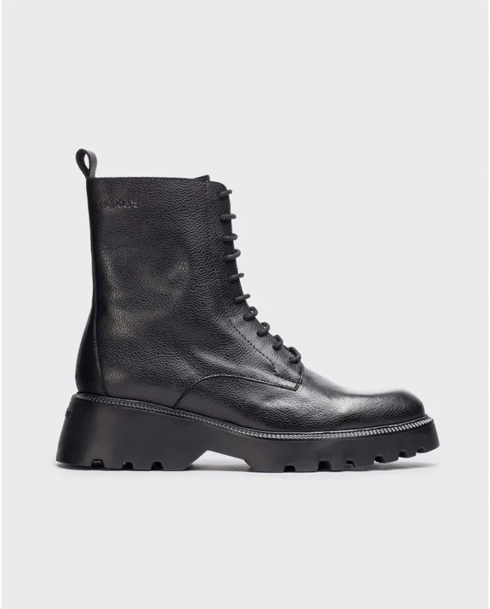 Women Black ATARI Ankle Boot Wonders Ankle Boots