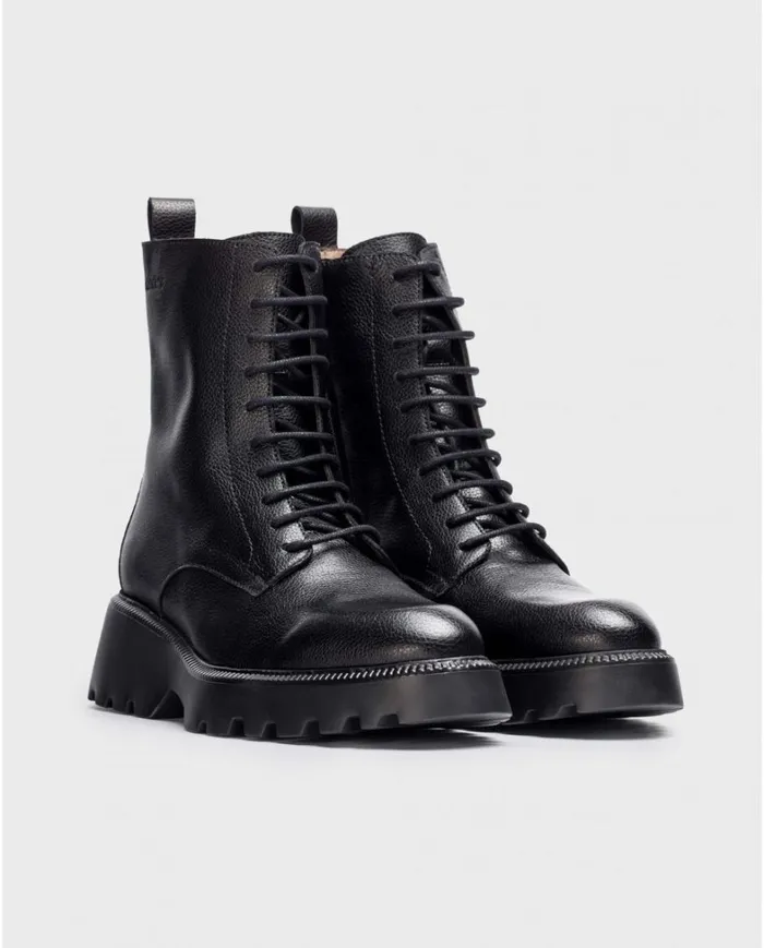 Women Black ATARI Ankle Boot Wonders Ankle Boots