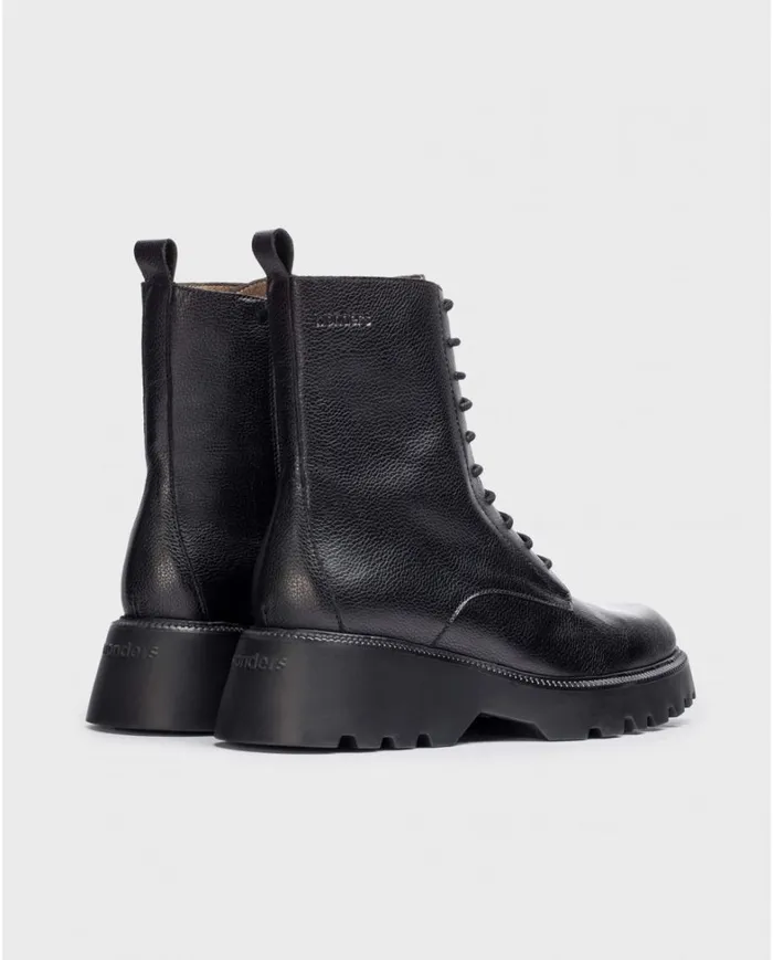 Women Black ATARI Ankle Boot Wonders Ankle Boots