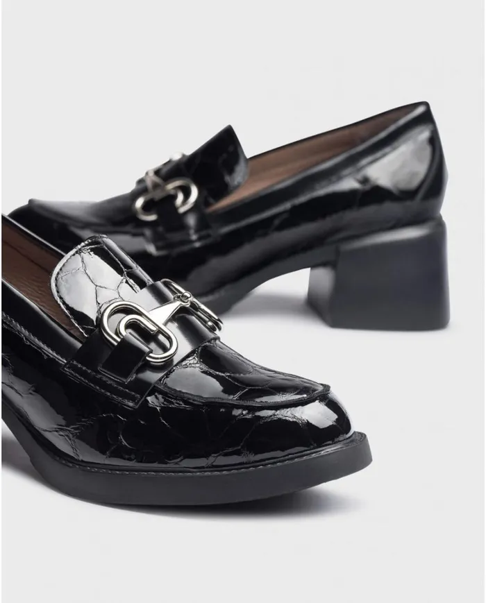 Women Black CHUCK Loafers Wonders Loafers Women Black CHUCK Loafers Wonders Loafers