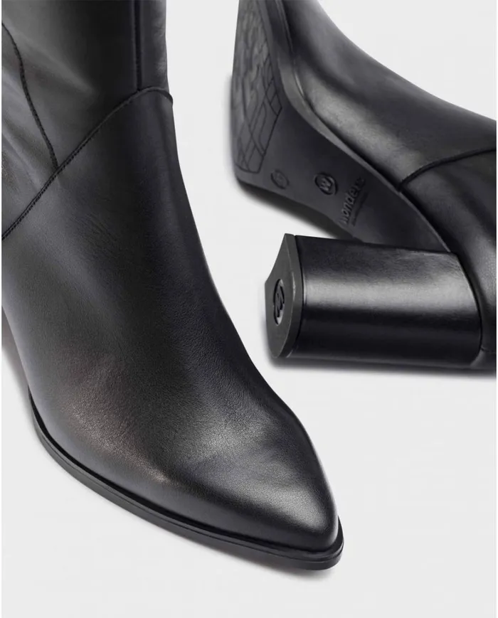 Women Black DAILY Boots Wonders Boots