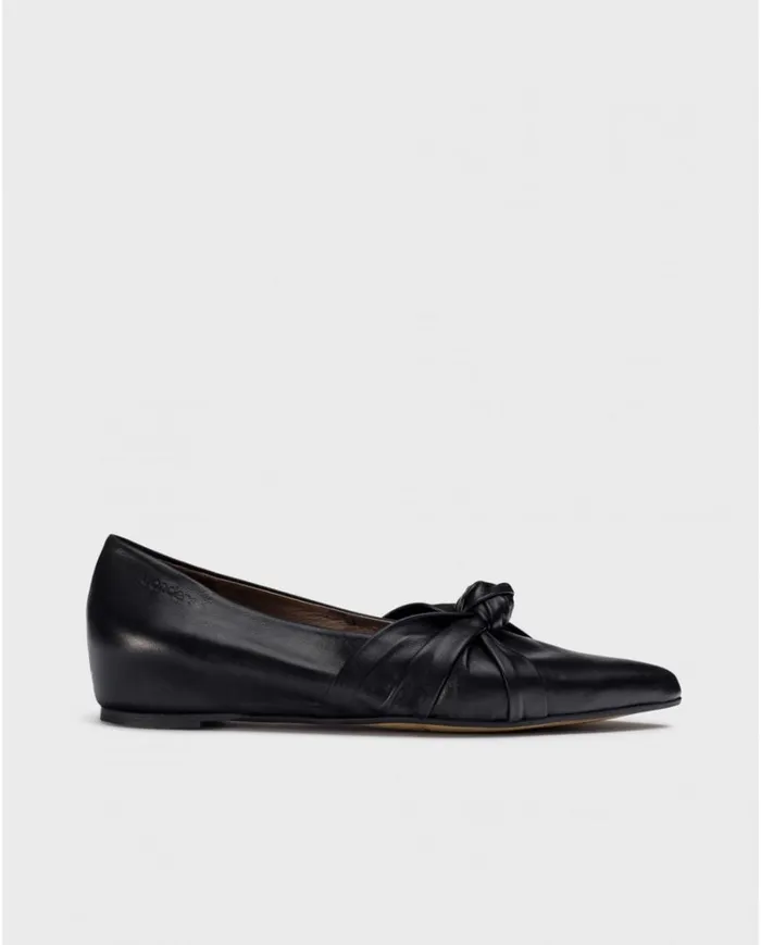 Women Black EUGENIA Ballet Flat Wonders Flat Shoes