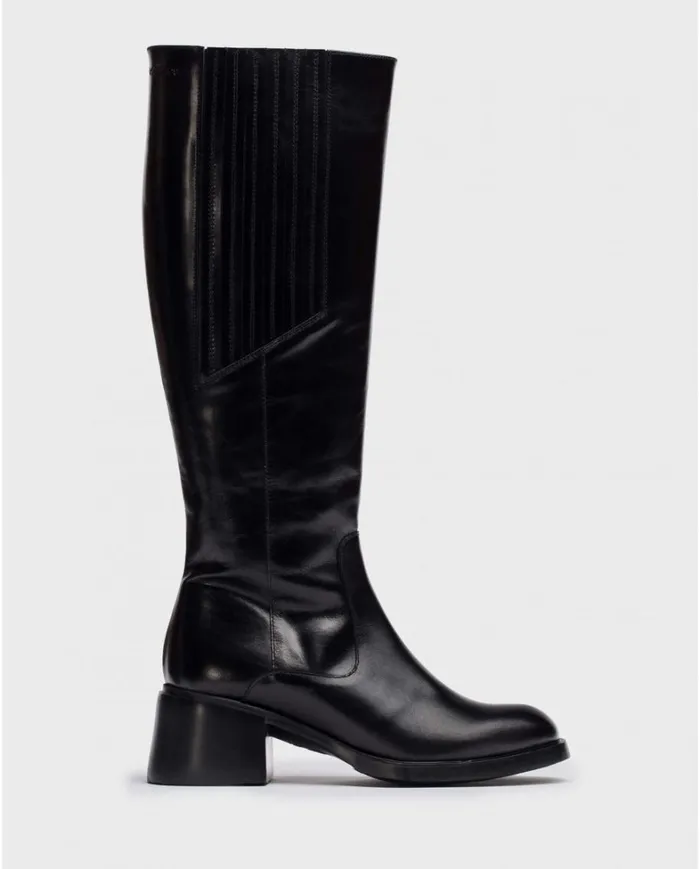 Women Black FOXIE Boots Wonders Boots