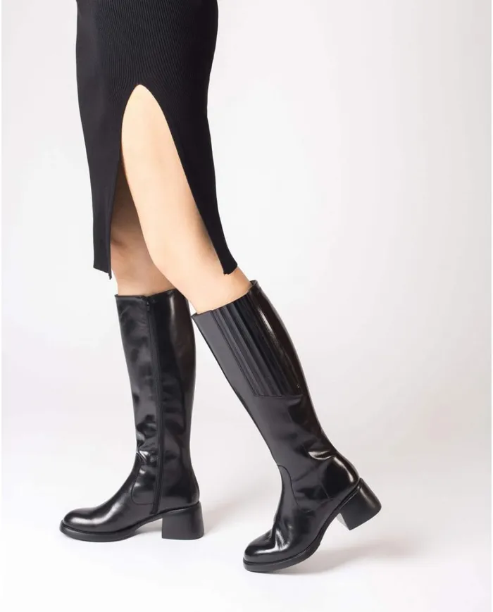 Women Black FOXIE Boots Wonders Boots