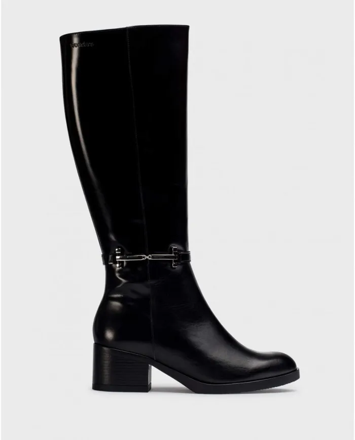 Women Black HAMELA Boots Wonders Boots
