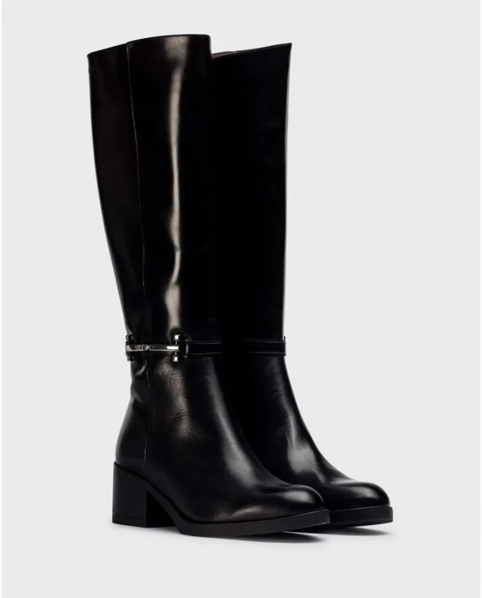 Women Black HAMELA Boots Wonders Boots