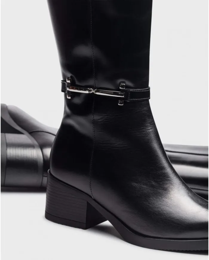 Women Black HAMELA Boots Wonders Boots