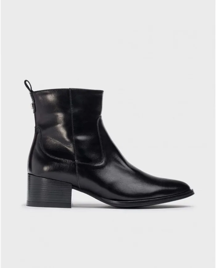 Women Black LOOK Ankle Boot Wonders Ankle Boots