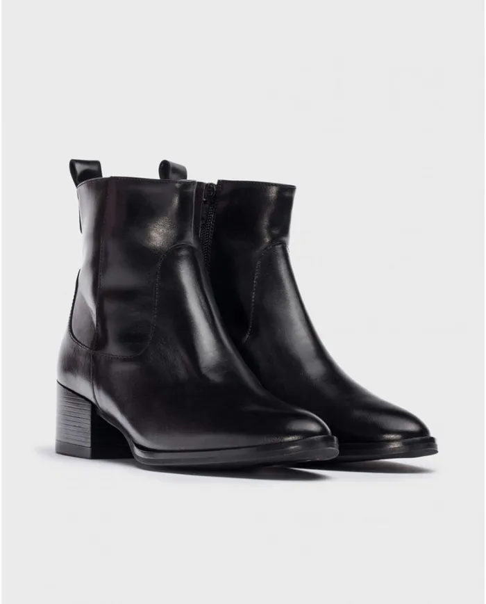 Women Black LOOK Ankle Boot Wonders Ankle Boots