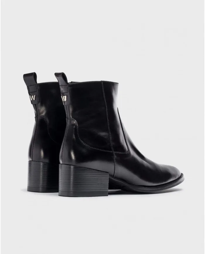 Women Black LOOK Ankle Boot Wonders Ankle Boots