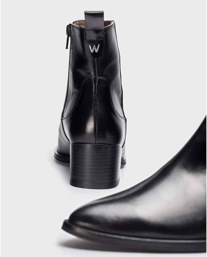 Women Black LOOK Ankle Boot Wonders Ankle Boots