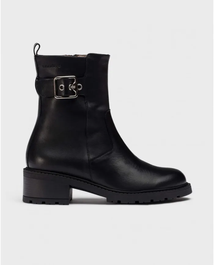 Women Black LUMEN Ankle Boots Wonders Ankle Boots