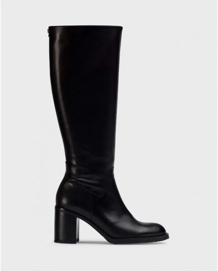 Women Black MATE Boots Wonders Boots
