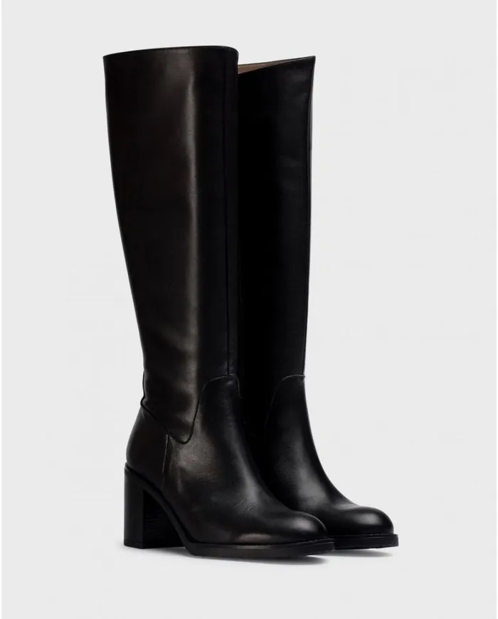 Women Black MATE Boots Wonders Boots