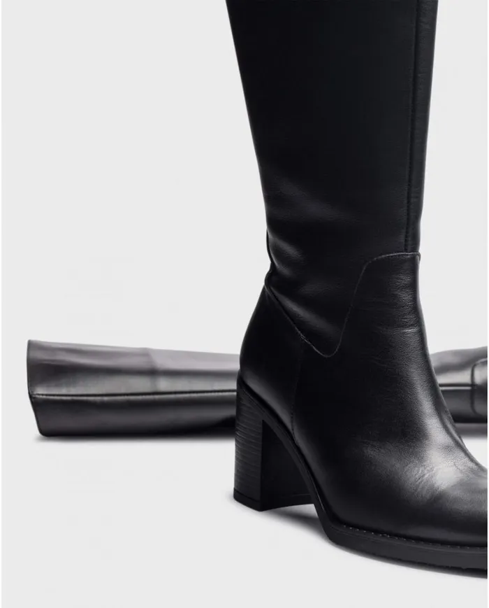 Women Black MATE Boots Wonders Boots