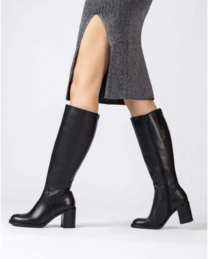 Women Black MATE Boots Wonders Boots
