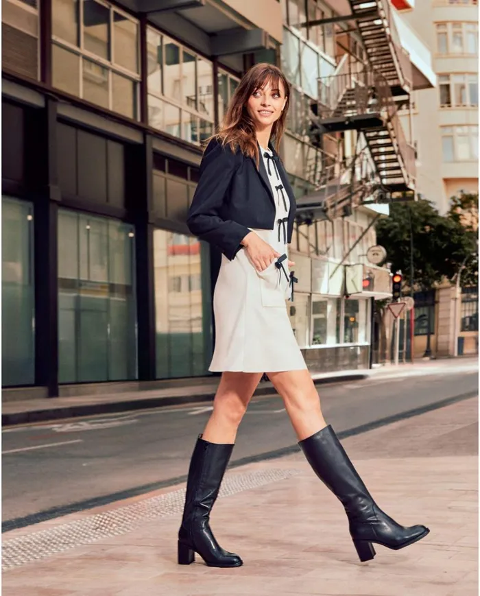 Women Black MATE Boots Wonders Boots