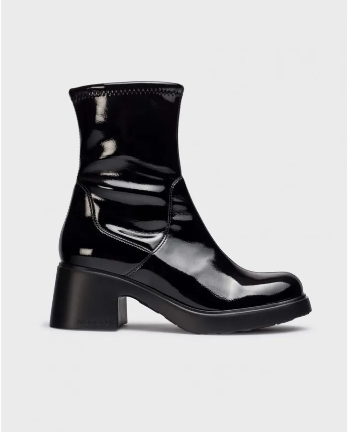 Women Black MAYA Ankle Boot Wonders Ankle Boots