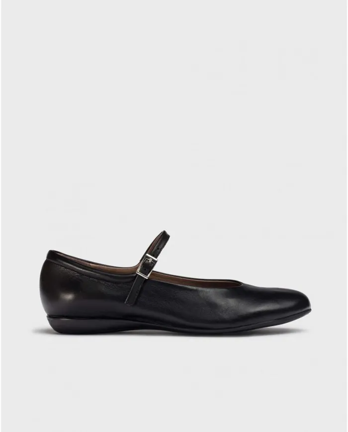 Women Black MONTARI Ballet Flat Wonders Flat Shoes
