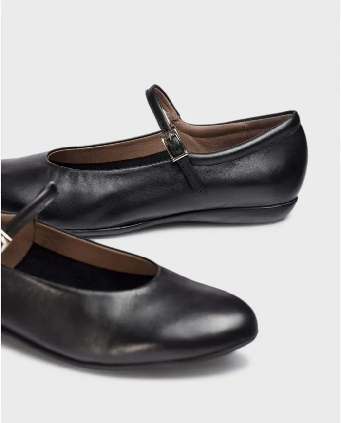 Women Black MONTARI Ballet Flat Wonders Flat Shoes