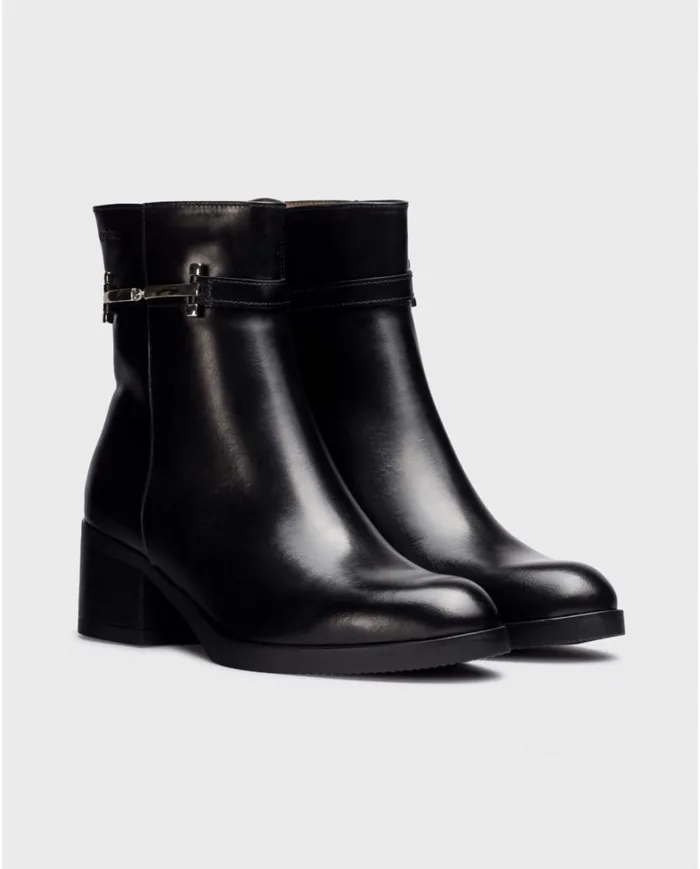 Women Black PARRAST Ankle Boot Wonders Ankle Boots