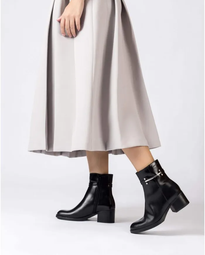 Women Black PARRAST Ankle Boot Wonders Ankle Boots
